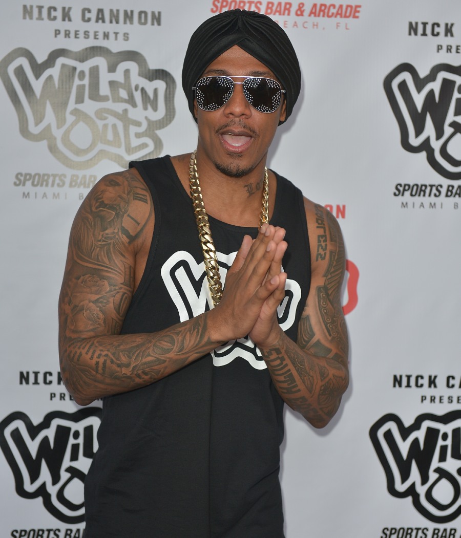 Nick Cannon hosts the grand opening of Wild 'N Out Sports Bar & Arcade