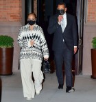 Jennifer Lopez and Alex Rodriguez step out for a dinner date in NYC