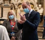 Royal visit to London vaccination centre